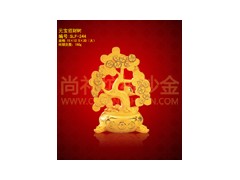 溫州哪里的元寶招財樹電鑄絨沙金價格便宜？-- 樂清市尚禮坊工藝品有限公司
