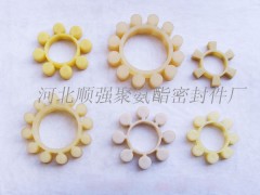 供應聚氨酯梅花墊，橡膠梅花墊-- 順強聚氨酯密封件廠