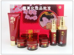 全新絕代霜嬌六合一，絕代霜嬌嫩膚養(yǎng)顏組合-- 廣西南寧市護(hù)膚精品化妝品公司銷售部