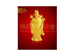 溫州哪里有做財(cái)神到電鑄絨沙金 SLF-049,價(jià)格多少?-- 樂(lè)清市尚禮坊工藝品有限公司