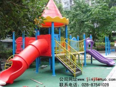 四川省安全耐用的兒童組合滑梯，大型戶外玩具-- 成都金捷諾公司設(shè)備廠銷售部