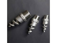 真正316L螺旋噴頭 不銹鋼螺旋噴頭 材質(zhì)可檢測 脫硫脫硝煙塵 防堵塞耐腐蝕 廢氣凈化塔清洗噴淋-- 佛山市格強塑膠五金有限公司