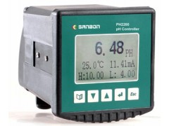 PH2200微電腦pH/ORP控制器  工業在線ph計-- 上海三本環?？萍加邢薰? class=