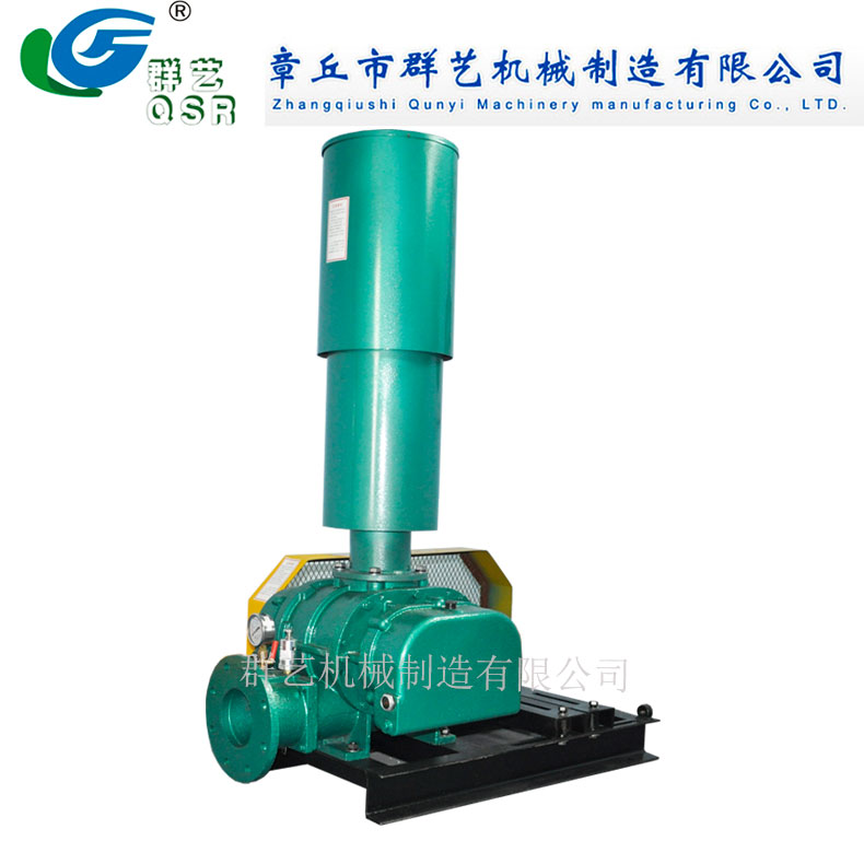 65-4kw三葉羅茨鼓風(fēng)機(jī)微孔增氧水底曝氣增氧機(jī)羅茨風(fēng)機(jī)-- 章丘市群藝機(jī)械制造有限公司
