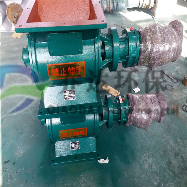 YJD星型卸料器配件 耐高溫卸料器 防爆電動星型卸料器卸灰閥-- 河北喬達環保機械有限公司