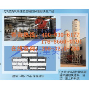 復(fù)合自保溫砌塊設(shè)備全自動(dòng)墻體自保溫