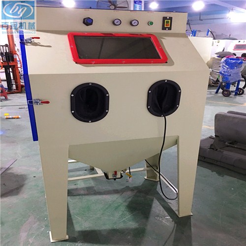 廠家直銷箱式手動噴砂機 百冠供-- 深圳市百冠自動化噴砂設(shè)備有限公司
