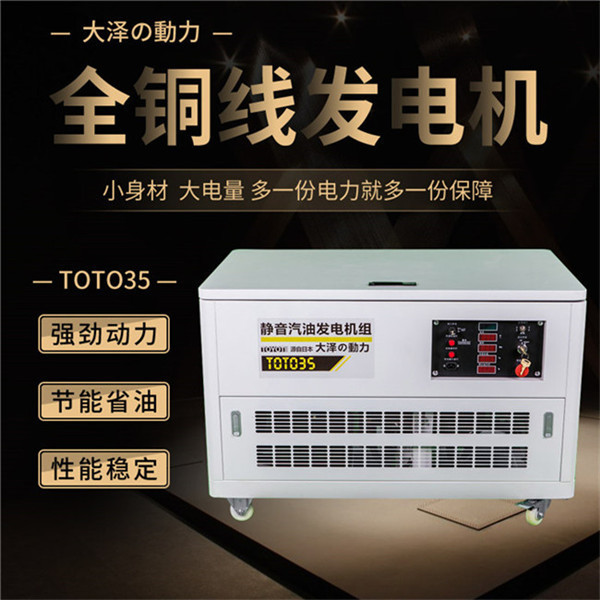 三相靜音35千瓦無刷汽油發(fā)電機(jī)組-- 上海豹羅實(shí)業(yè)有限公司