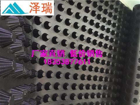 咸陽車庫塑料排水板、凹凸排水板、蓄排水板大量優惠-- 泰安市澤瑞蓄排水土工材料有限公司