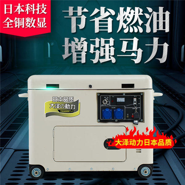 大澤動力8kw小型柴油發電機-- 上海豹羅實業有限公司