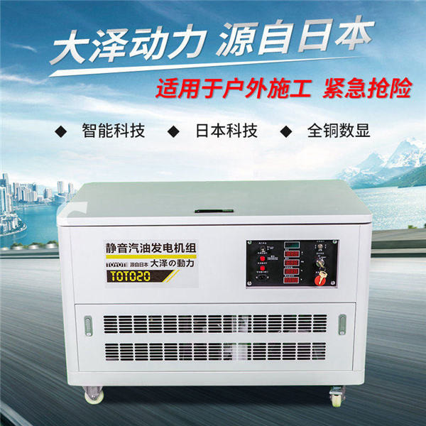 35千瓦靜音汽油發(fā)電機(jī)組大澤動(dòng)力-- 上海豹羅實(shí)業(yè)有限公司